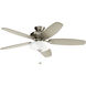 Renew Select 52 inch Brushed Stainless Steel with Silver Blades Ceiling Fan